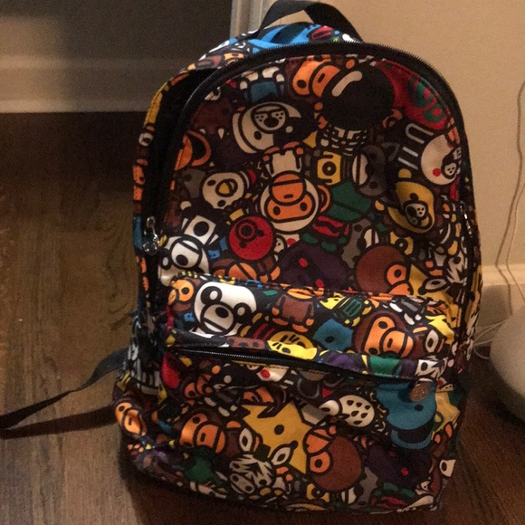 Bape Bags Authentic Bape Bookbag Poshmark